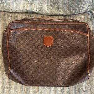 Celine Macadam Chic Brown Patterned Women's Clutch👝